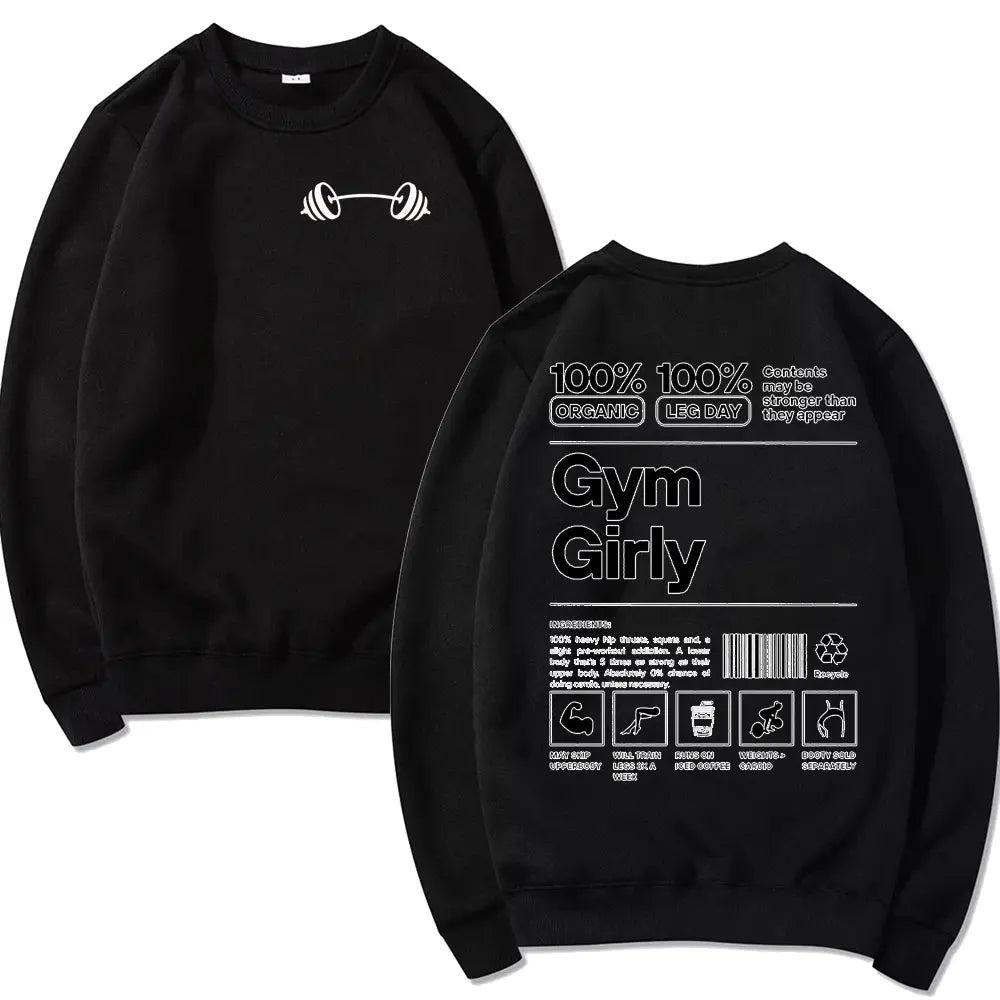 Kyra cozy gym sweatshirt