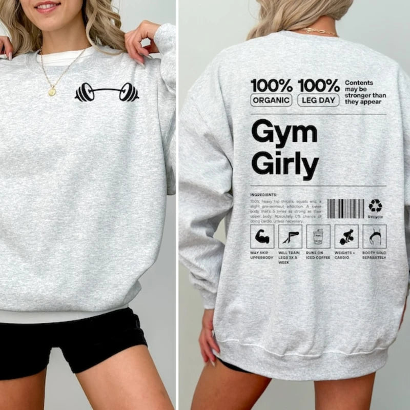 Kyra cozy gym sweatshirt