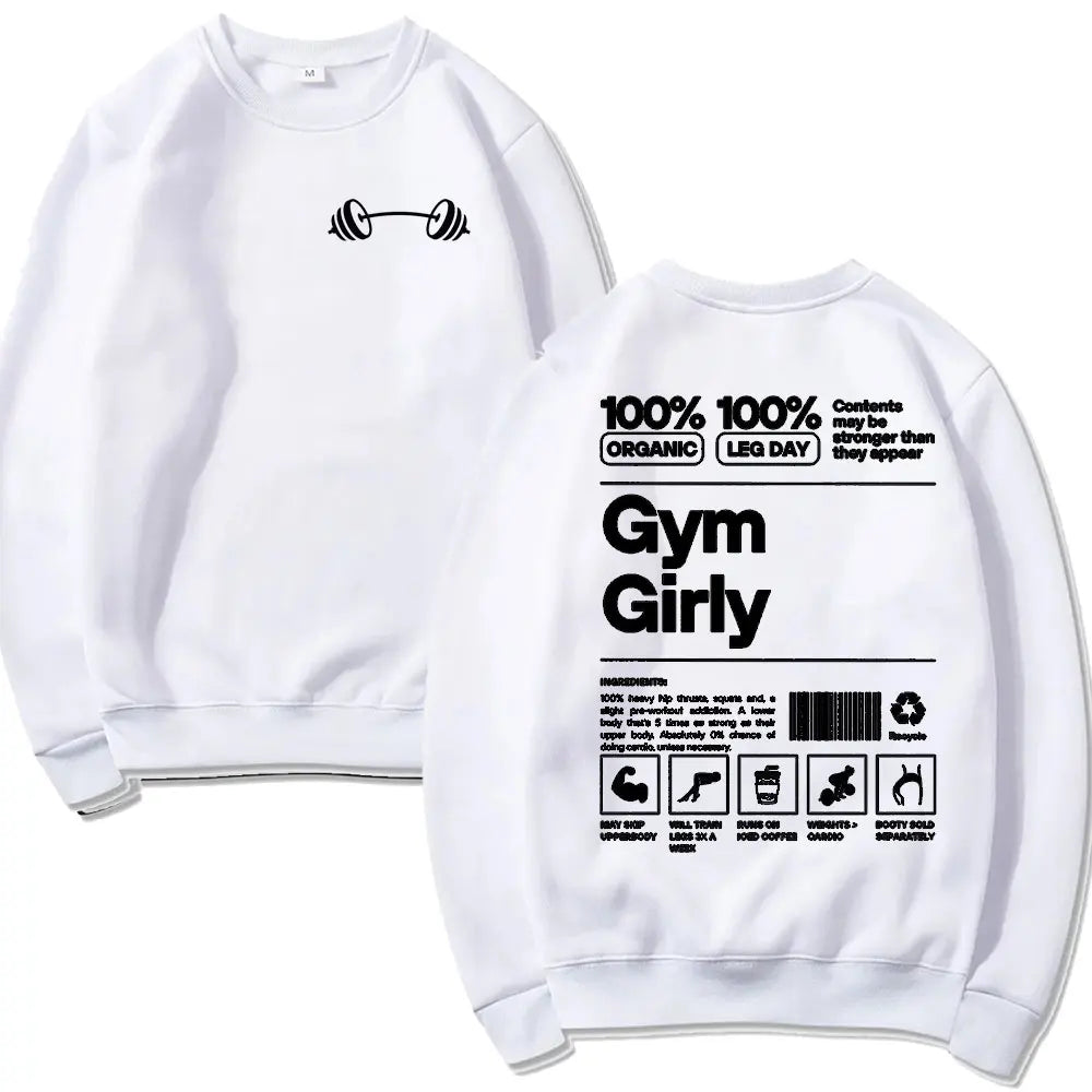 Kyra cozy gym sweatshirt